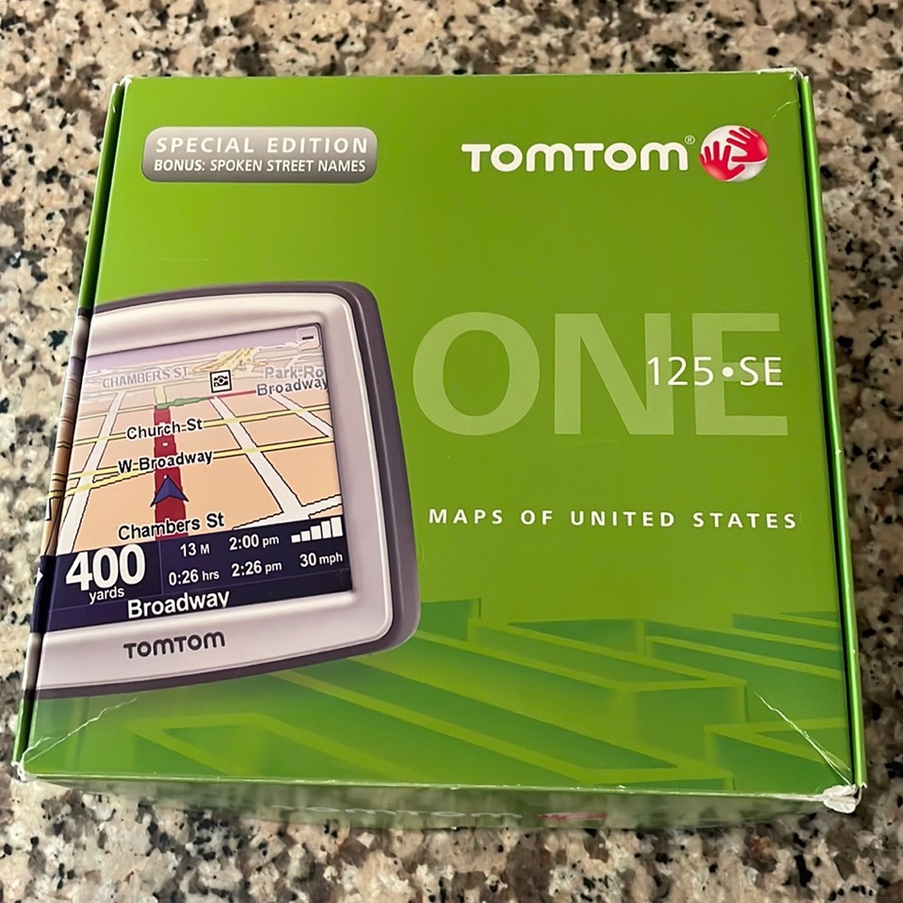 TomTom ONE 125 SE 3.5-Inch Portable GPS Navigator